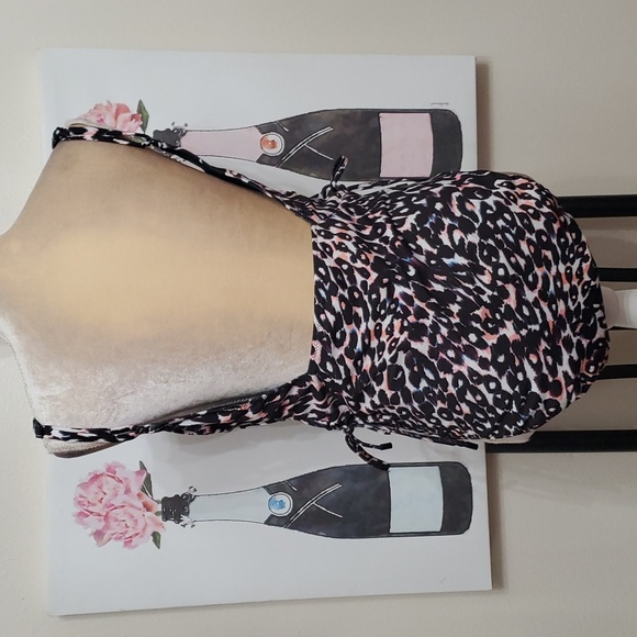 Sanctuary lace-up swimsuit size large - Picture 5 of 14